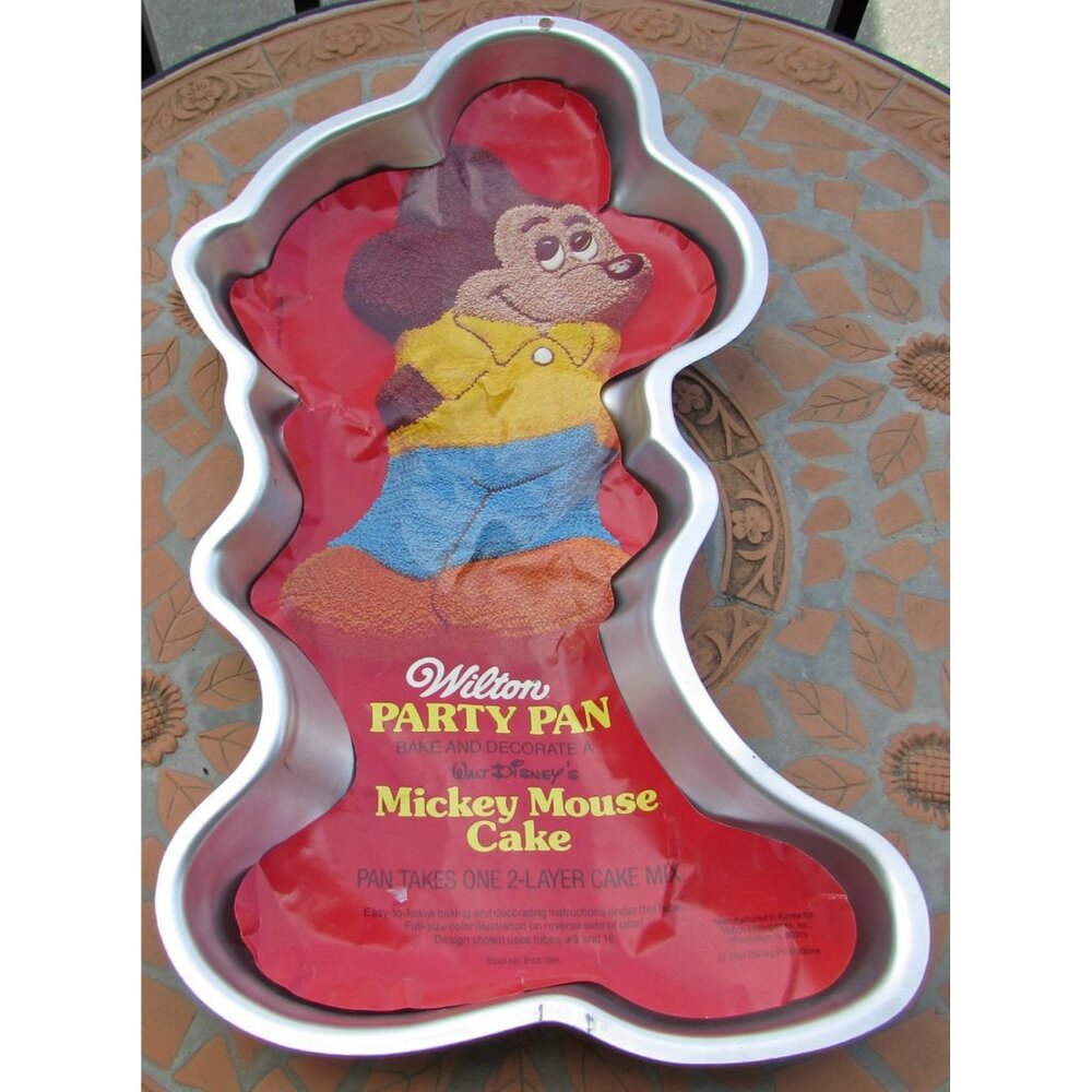 Wilton Mickey Mouse Cake Party Pan Walt Disney's 1978 515-1805 Bake & Decorate
